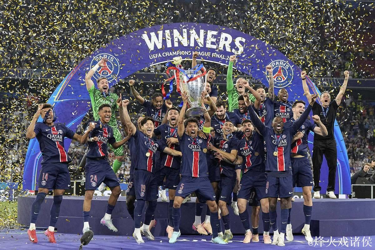 巴黎成欧冠史上唯一三线齐破门球队 巴黎成欧冠史上唯一三线齐破门球队