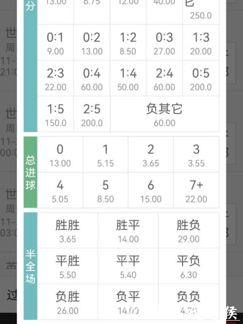 世界杯下注入口：实时赔率与下注服务指南
